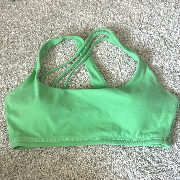Buffbunny Collection Other - BuffBunny Legacy Sports Bra - Green Lights - Medium